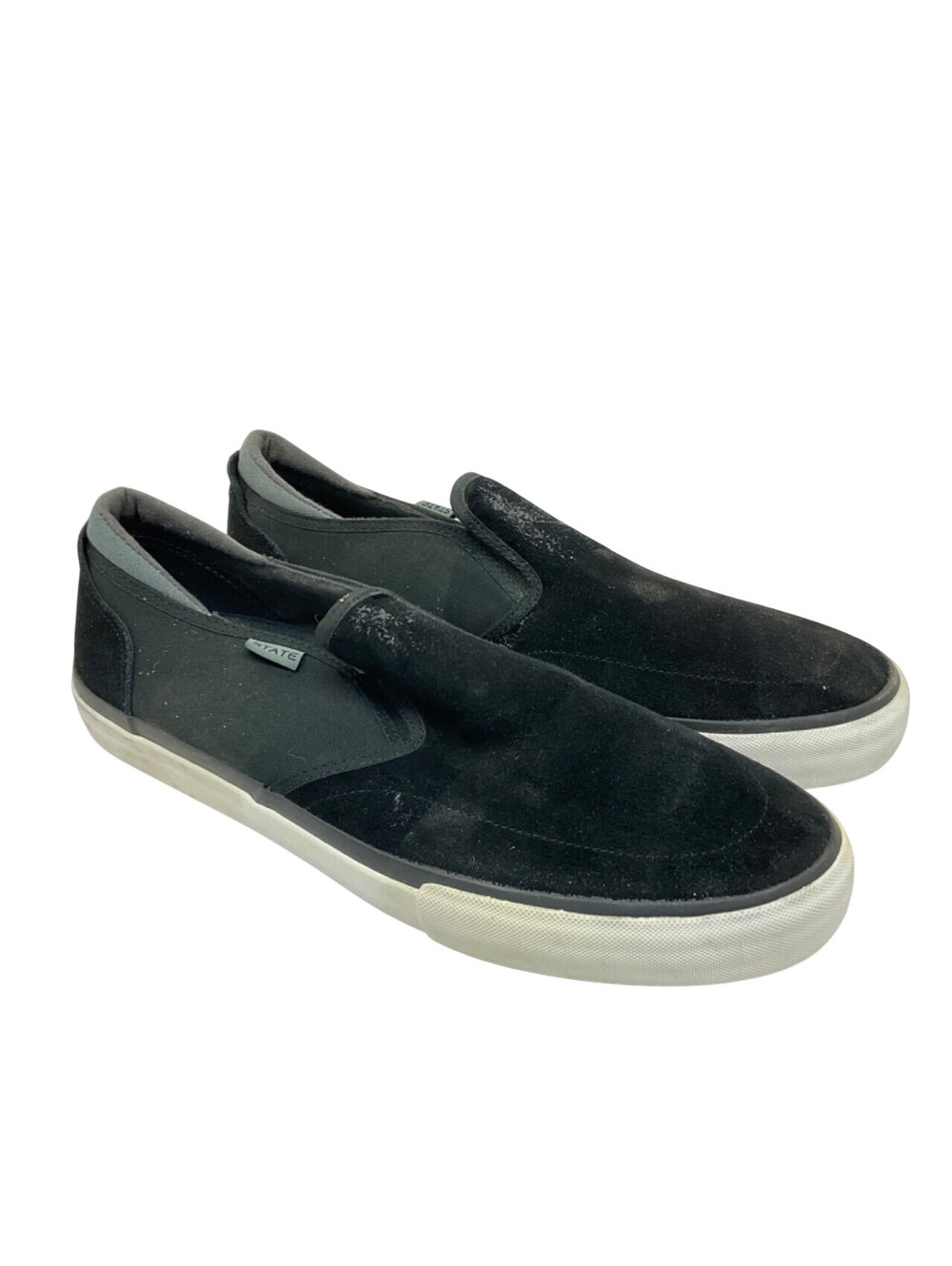 State Men's Low-Cut Keys Skate Sneakers FTWST10701 Black Size 11M
